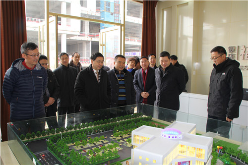 三箭集團(tuán)承建的福瑞達(dá)中心寫(xiě)字樓工程順利封頂