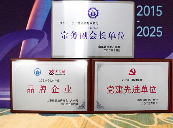 山東三箭集團參加第十屆山東省房地產(chǎn)業(yè) 高質量發(fā)展研討會并獲多項榮譽稱號